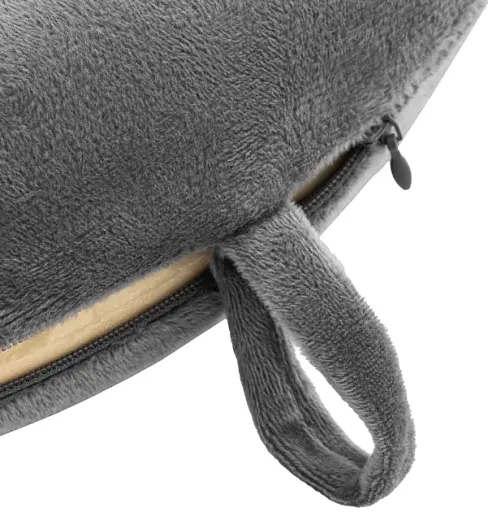 Подушка для шеи Ardesto Travel Grey Cat 28х28 см серая (ART3034NEP) - фото 4