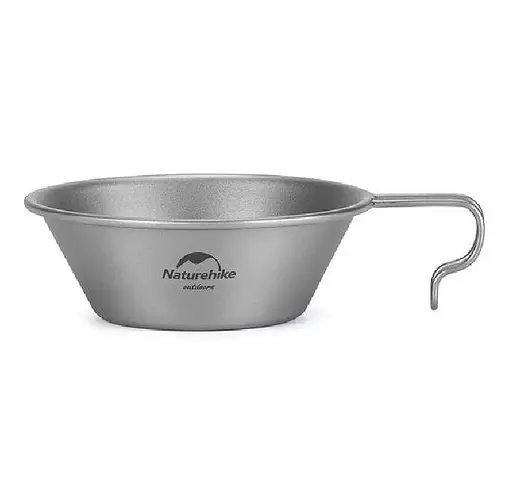 Титанова миска Naturehike NH21CJ010 450мл