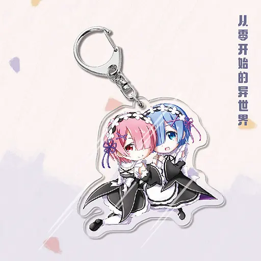 Брелок акриловый Re.Zero. Знову життя з нуля в іншому світі RZ AK 03 - фото 2