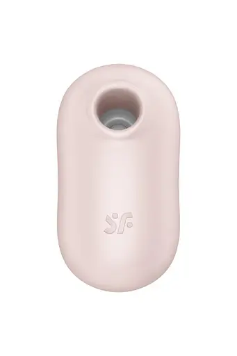 Вакуумний кліторальний стимулятор з вібрацією Satisfyer Pro To Go 2 Beige бежевий - фото 2