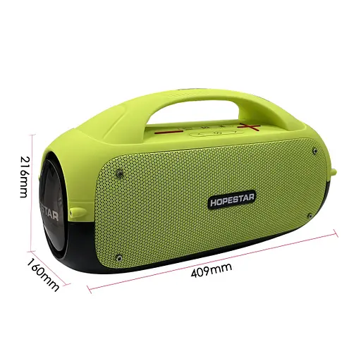 Портативна колонка Hopestar A50 Party, 80W/TWS/IPX5/RGB/8800mAh, Orange - фото 2