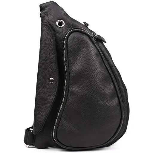 Кожаная сумка слинг Tiding 23х38х9 см sum0025598 - фото 1