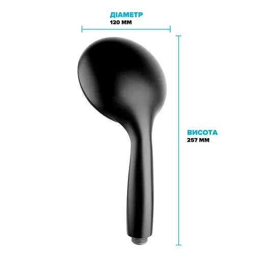 Водосберегающая душевая лейка Drop SPA6F-MULTI120B "Туман" с 6 SPA потоками - Экономия 66% - фото 8