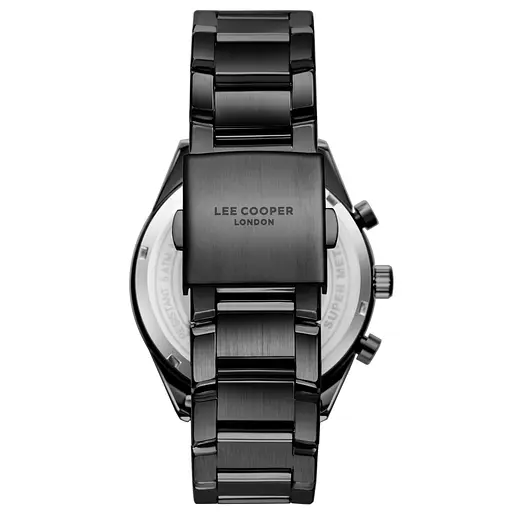 Наручний годинник чоловічий Lee Cooper London Black Чорний (3448) - фото 3