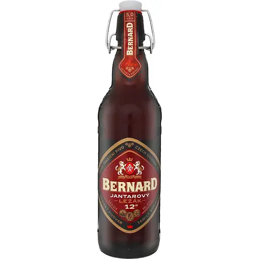 Подарочный набор пива Bernard 5 % 0.5л х 6 шт. + 2 бокала по 0.3 л - фото 4