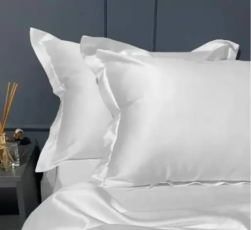 Комплект постільної білизни MirSon Tencel №01 White 2х143х210 см (2200009368431) - фото 1