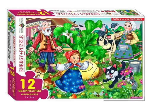Гра-пазл Енергія+ Ріпка, 12 елементів