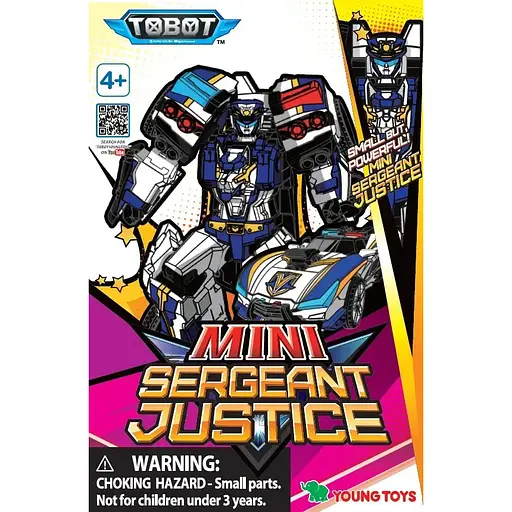 Трансформер Tobot Детективы Галактики Мини Сержант Джастис НП (301211) - фото 3