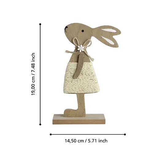 Декоративний об'єкт Зайченя В-190 BALMAHA - фото 3