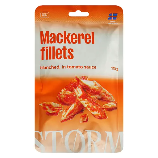 Скумбрия Storm филе бланшированное в томатном соусе 115 г