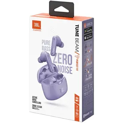 Гарнітура JBL Tune Beam Purple (JBLTBeamPUR) (6891590) - фото 6