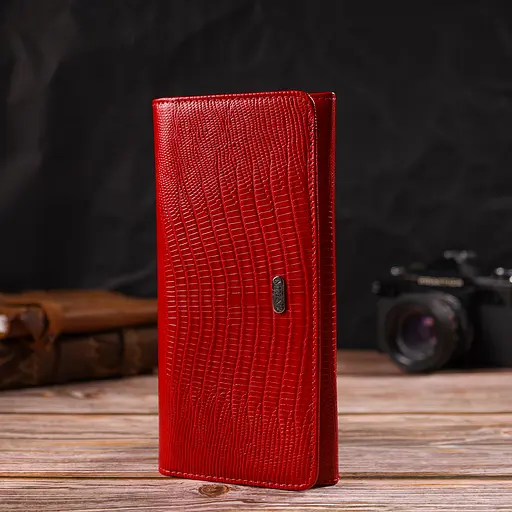 Жіночий шкіряний гаманець Canpellini 19х9.6х2 см acs0025534 - фото 6