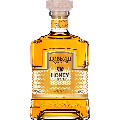 Настоянка Довбуш Карпатский Медовый 37.5% 0.5 л