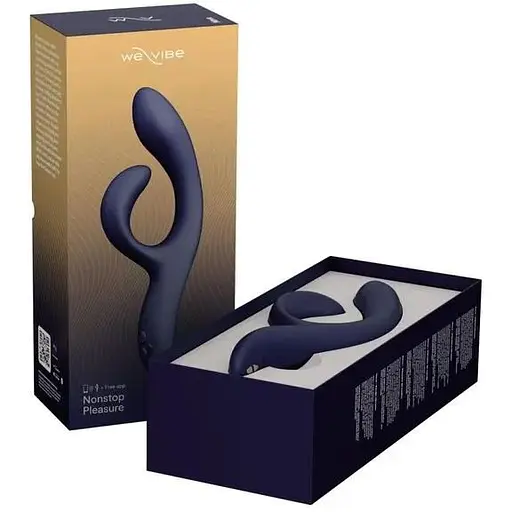 Смарт-вібратор кролик We-Vibe Nova Midnight Blue регульований кут нахилу ствола - фото 7