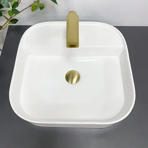 Умивальник VBI Lesina 2 white накладний VBI-015301, Білий - фото 3