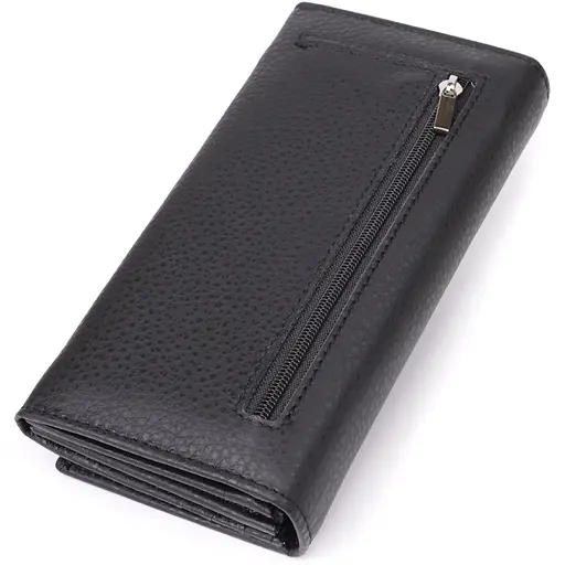 Вертикальный женский кошелек из натуральной кожи ST Leather 17.5х9х3 см acs0029690 - фото 2