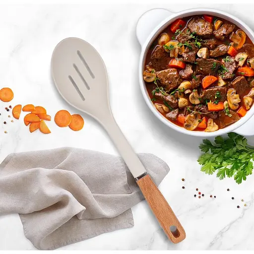 Сіліконова ложка з прорізями Heinner 35х8 см (HR-FM-GLG35) - фото 2