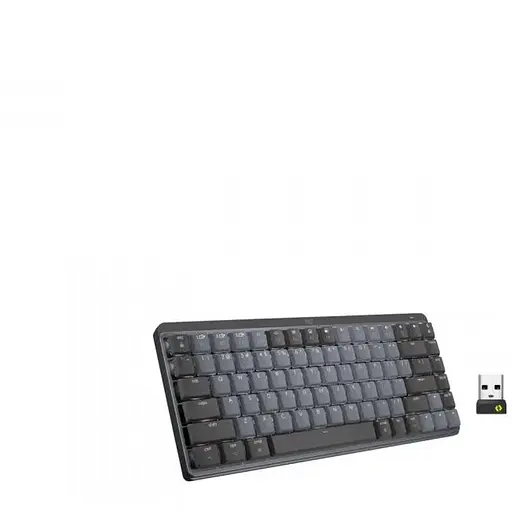Клавіатура Logitech MX Mechanical Mini Clicky Wireless Illuminated Graphite (920-010782)