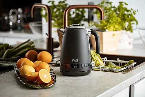 Электрочайник Adler AD 1295b стальной 1,7 л с ЖК-дисплеем и контролем температуры - фото 6