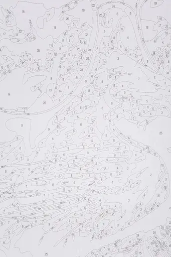 Набір для розпису по номерах "Крутий лев" 40*50 см, IDEA2-GX47420, ТМ "99IDEAS" - фото 7