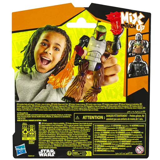 Игрушка-фигурка Hasbro MixMashers Star Wars Boba Fett (F9479_G0296) - фото 5