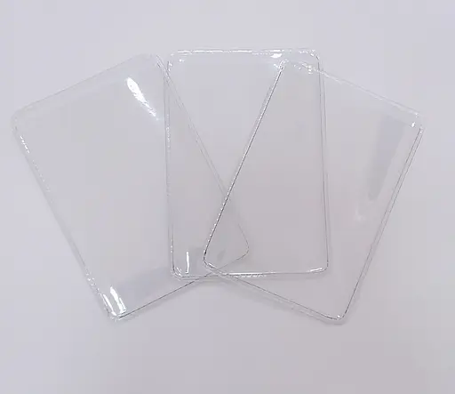 Обложка прозрачная на банковскую карту 61-Bk Tascom ПВХ 200мкр - фото 2