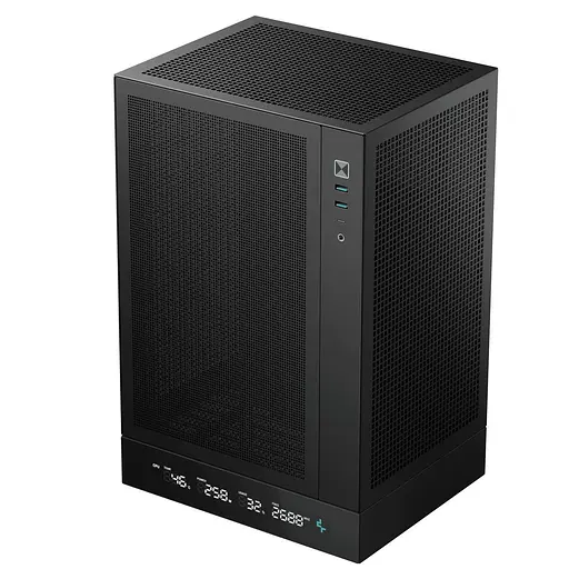 Корпус Deepcool CH170 Digital Black (R-CH170-BKNPI0D-G-1) Без БЖ - фото 1