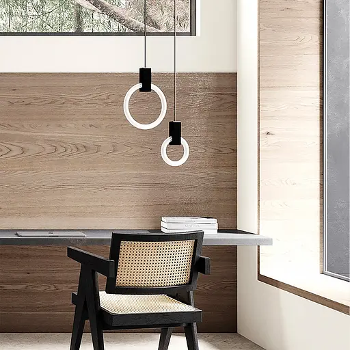 Підвісний світильник репліки HALO у 3-х розмірах Line.F Діаметр 20см - фото 2