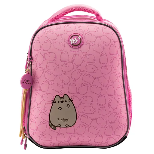 Рюкзак школьный каркасный YES H-100 "Pusheen Special", 559115