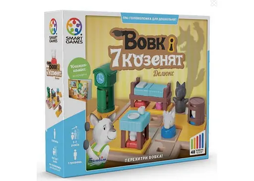 Настільна гра Smart Вовк і семеро козенят. Делюкс (укр.) (SG027UKR)