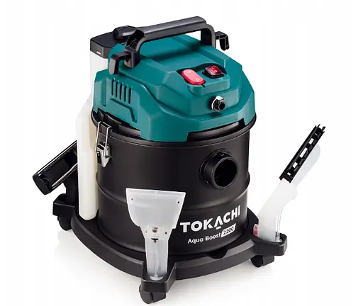 Пилосос миючий Tokachi Aqua Boost 2200 Вт 3-в-1: сухе/вологе прибирання та прання килимів резервуари 20 л + 4,2 л - фото 5