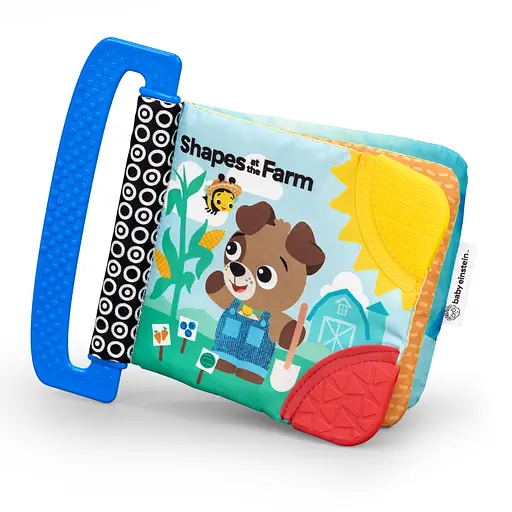 Игрушка-книга мягкая развивающая Baby Einstein Shapes at the Farm - фото 2