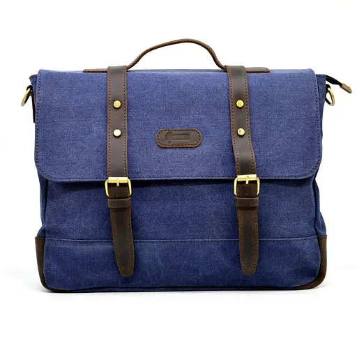 Кожаный мужской портфель TARWA 38х31х9 см sum0026653 - фото 2