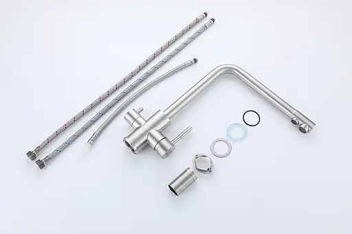 Смеситель для кухни с подключением к фильтру "Frosh" Nett FS-33 Нержавеющая сталь - фото 7