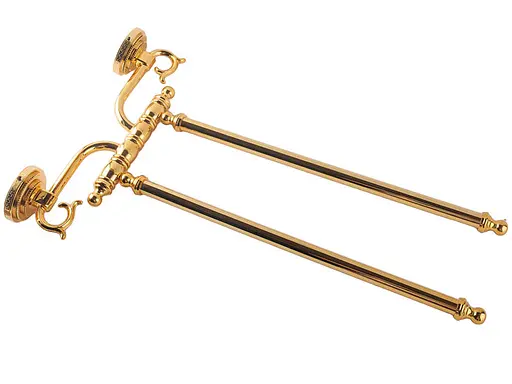 Тримач для рушника Kugu Versace 201G Золотий - фото 3