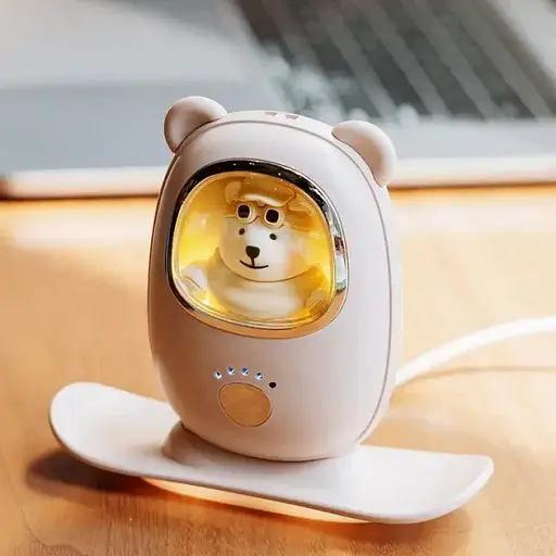 Power Bank GXZ-N6 2 in 1 с обогревателем для рук 6800 mAh Yellow - фото 4