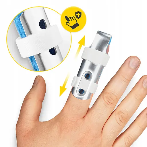 Фіксатор (бандаж) для пальця руки 4FIZJO MED 1 шт Size M (P-5905973407403) - фото 4