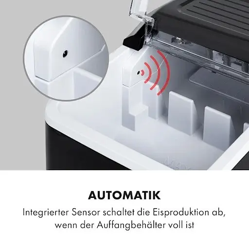 Ледогенератор Klarstein Chillout 12 кг/24 ч (10035320) - фото 9