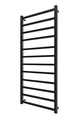 Водяна рушникосушка Mario Inox Токіо 1170x530/500 чорний мат 1.072.048845.BM, Чорний матовий, нижнее - фото 1