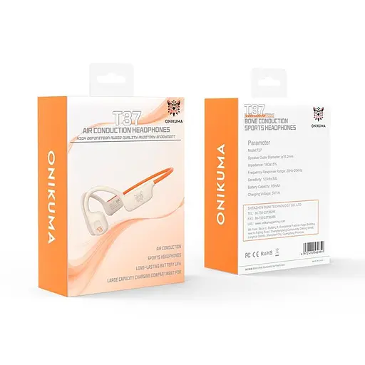 Наушники Onikuma Bluetooth T37 BT5.3, 10h - фото 2