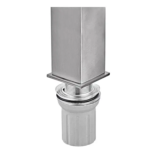 Смеситель для умывальника Armata Kub-001 нержавеющая сталь CH6491 Нержавеющая сталь - фото 5