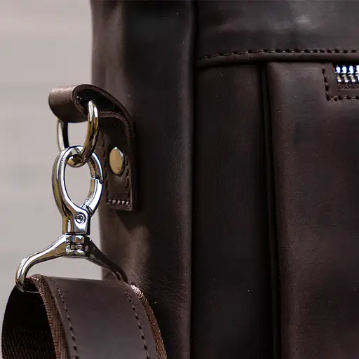 Чоловіча шкіряна сумка SHVIGEL 41х30х7-10 см sum0012574 - фото 6