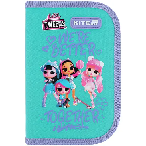 Пенал з наповненням Kite LOL (LO26-622H) - фото 1