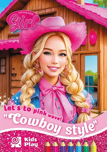 Раскраска, 23317, 8 листов, А4