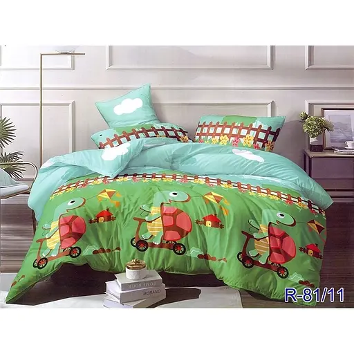 Комплект постільної білизни TAG Tekstil 1.5-спальний 000209884 (R-81/11)