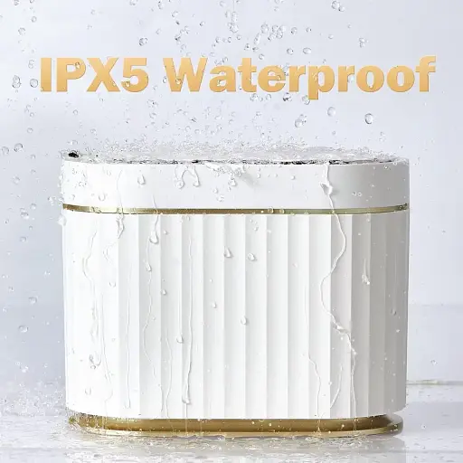 Міні-відро для сміття ELPHECO з кришкою автоматичне для ванної кухні офісу 5 л з датчиком руху - фото 6