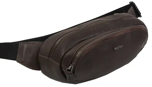 Шкіряна сумка Mykhail Ikhtyar 13х26х7 см sum0023002 - фото 2