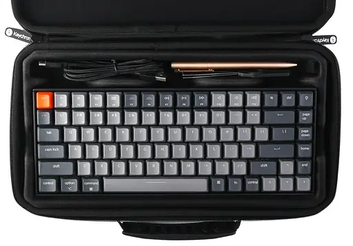 Чохол для клавіатури Keychron K2 for Plastic Version, чорний - фото 2