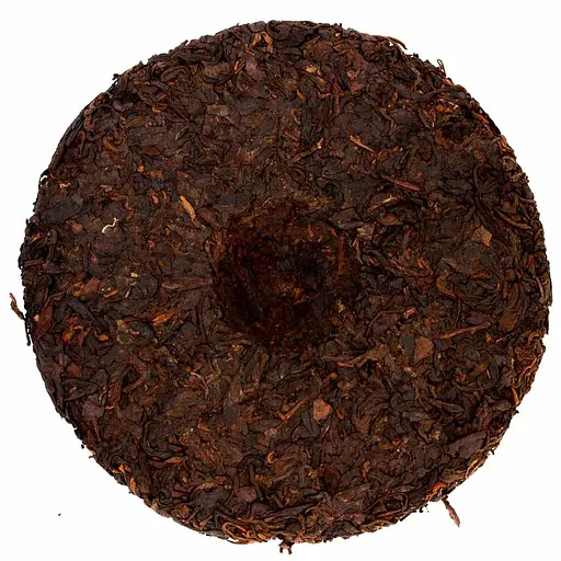 Шу Пуэр Древние Деревья Буланшани 2012 г. - блинчик, 357 г - фото 4