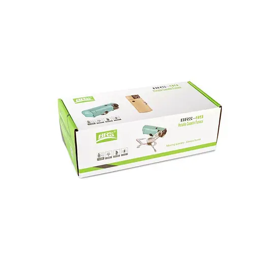 Туристичний газовий пальник BRS-99b (Бірюзовий) - фото 9